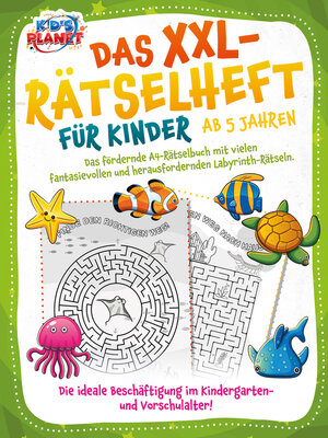 cover image of Das XXL-Rätselheft für Kinder ab 5 Jahren